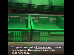 В Киеве из-за утраты складов начался дефицит товаров в сетевых продовольственных магазинах