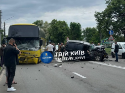 Под Киевом джип военных устроил смертельное ДТП