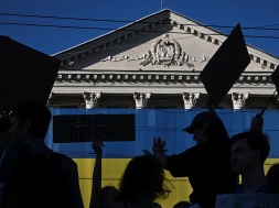 В Одессе ВСУшники из 122-й бригады ТРО совместно с «одесцями» провели акцию против Труханова