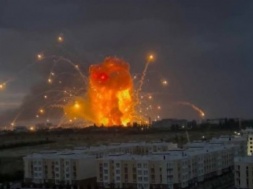 Украинская власть замалчивает ситуацию вокруг взрыва ракетного склада в Вишнёвом