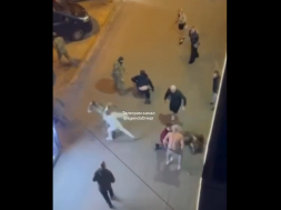 В Днепре местные избили ТЦКашников, спасая парня от мобилизации