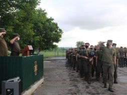 Нацгвардейцы проходят в Запорожье боевые учения