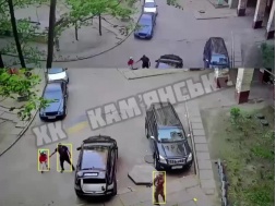 В Каменском пьяный ВСУшник открыл огонь из автомата по двору, где гуляли дети