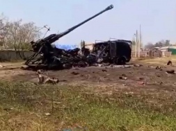 В Харьковской области трое «гениев» предпринимательства решили сдать на металлолом артиллерийскую установку – она взорвалась при распиле