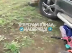 На Херсонщине нелюди из ТЦК переехали велосипедиста с ребёнком