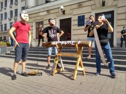 Сессия горсовета сопровождалась в Запорожье митингами и протестами - ПОДБОРКА НОВОСТЕЙ