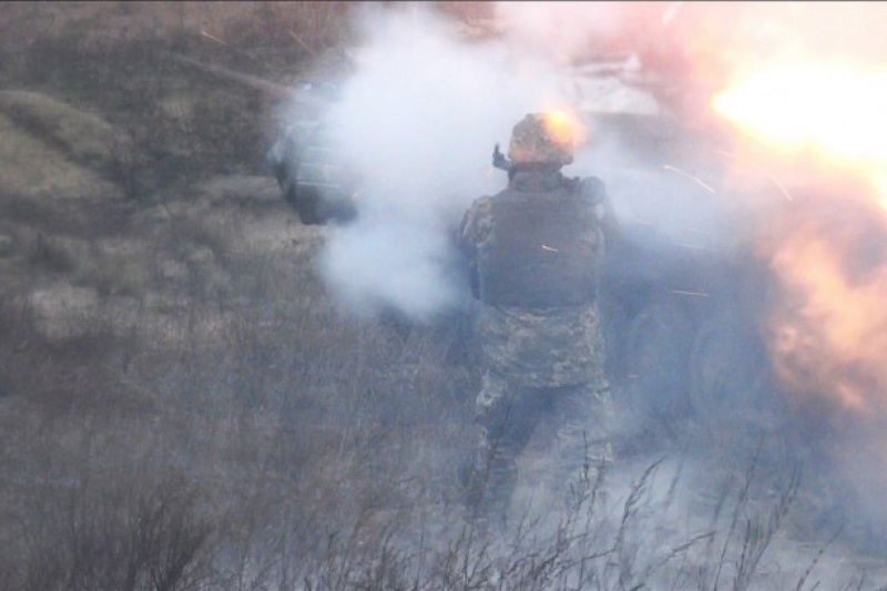 Поряд із Дніпром резервісти влаштували "війну"