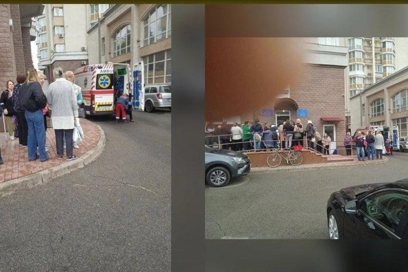 В Чернигове стоят огромные очереди за мизерными подачками от власти