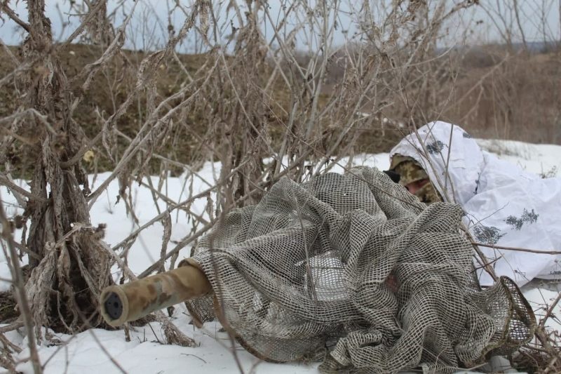 Вооруженные спецназовцы временно покидали территорию запорожской части