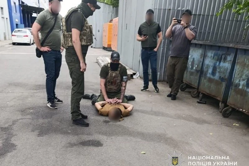 Днепропетровская область. Задержание очередного торговца оружием из ВСУ