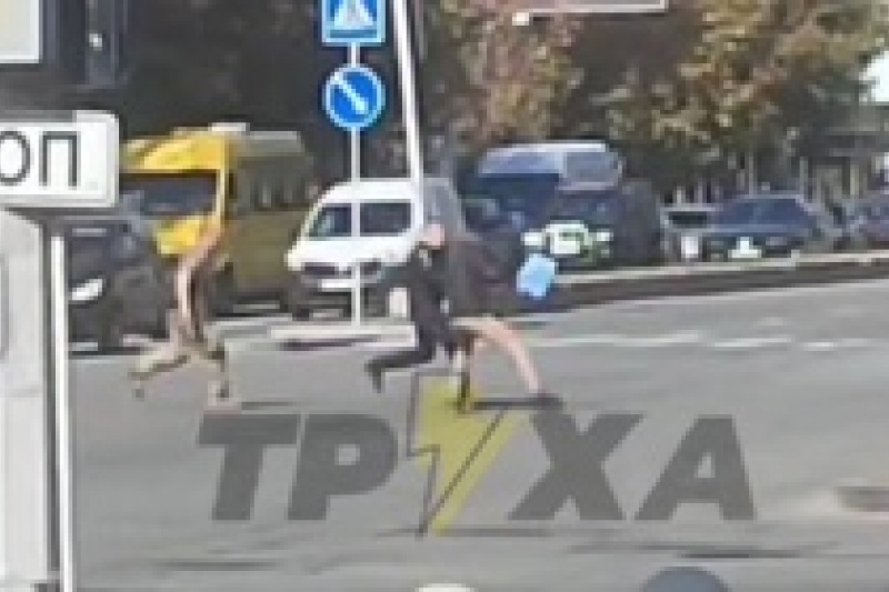 В Запорожье мужик показал мастер-класс по свалу от ТЦК