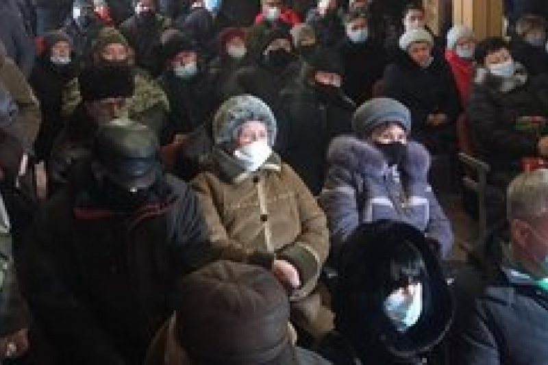 Біля Сум мітингували через звалище медичних відходів