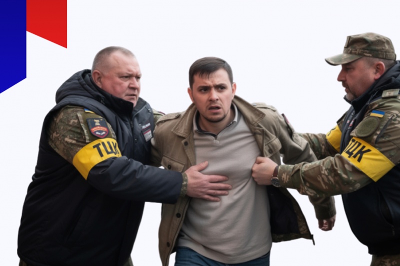 В Кировоградской области водитель Mercedes-Benz пошёл на таран ТЦКашного буса, чтобы спасти мобилизованного