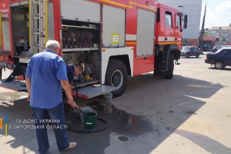 В Запорожской области 7 тысяч человек остались без воды