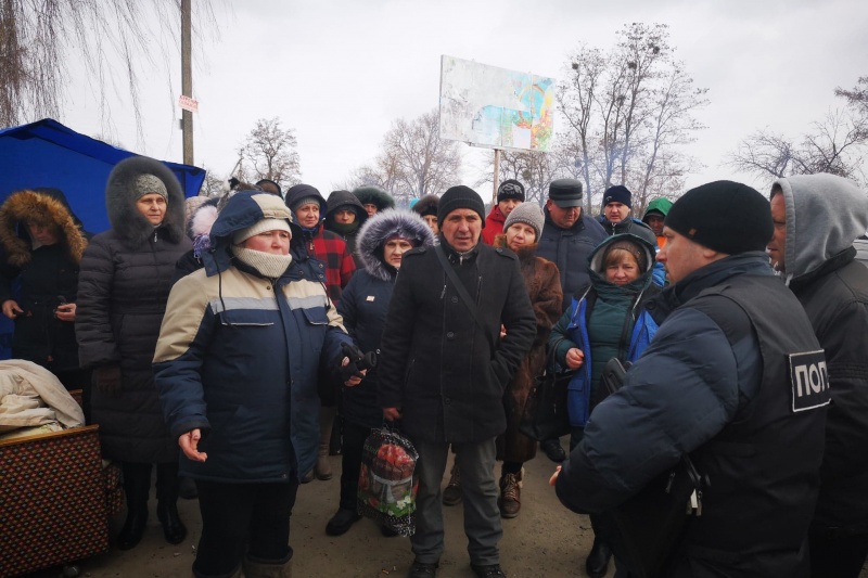 Митинг на Сумщине: тепло должно быть коммунальным