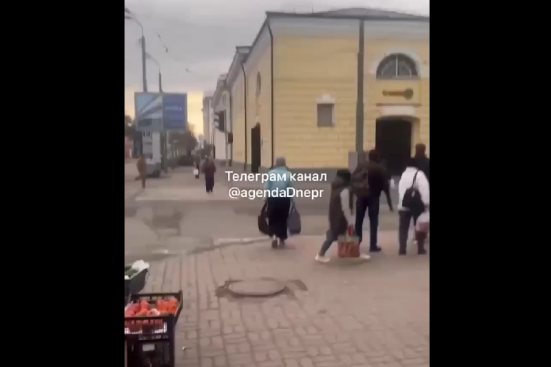 В Днепре ТЦКашники устроили днём погоню со стрельбой