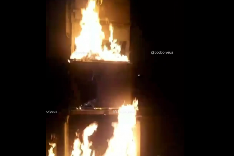 На Полтавщине подпольщики сожгли электроподстанцию