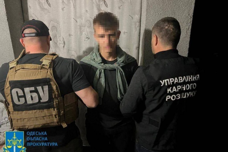 В Одессе СБУ задержала партизана, который поджёг три машины людоловов