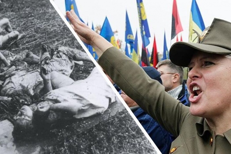 Где вы видели фашизм в Украине? – В Харькове группа нацистов зиговала на мемориале жертвам Холокоста