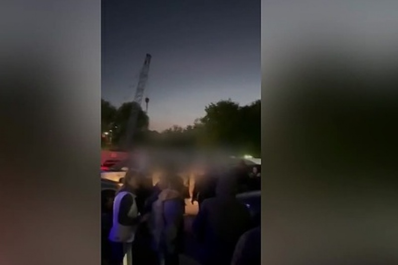 В Тернополе ТЦКашники заблокировали машину с футбольным тренером