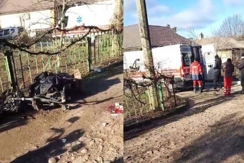 В Кировоградской области ТЦКашники сбили убегавшего от них мопедиста