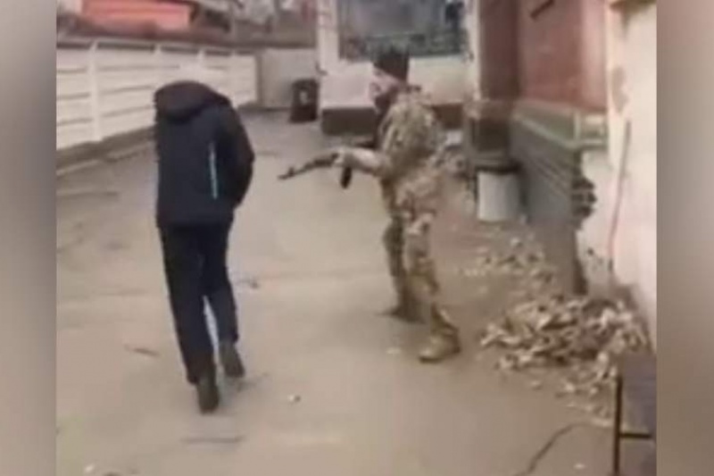 В Кривом Роге ТЦКашники открыли огонь по людям