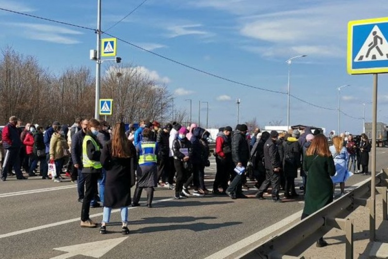 У Полтаві підприємці влаштували акцію протесту