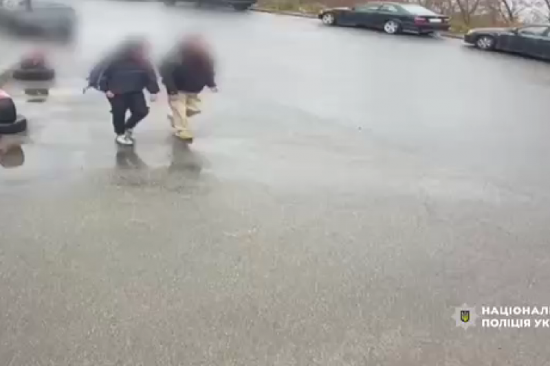 Киев. Задержание троих подозреваемых в совершении 2-х взрывов возле станции метро «Харьковская»