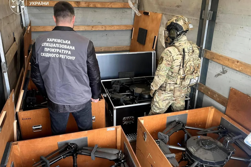 ВСУшный офицер организовал схему по продаже боевых беспилотников