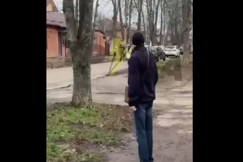 В Полтаве на полицейских могилизаторов женщина спустила собаку бойцовской породы