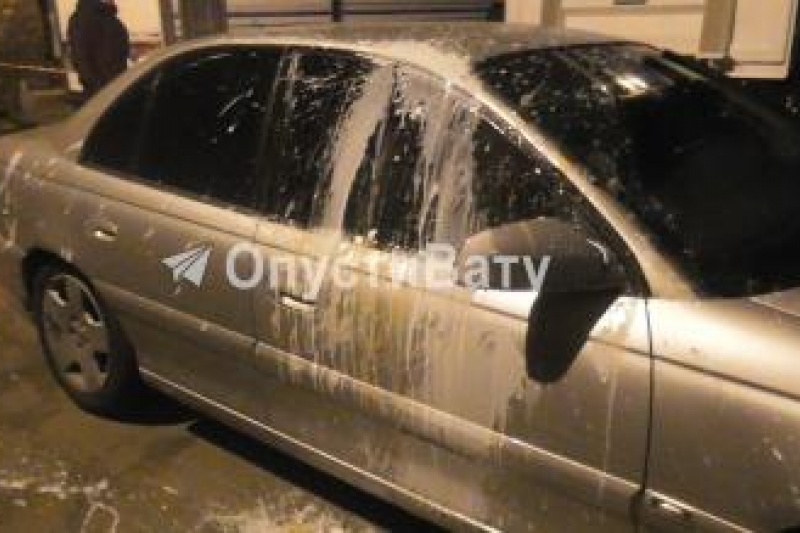 Бужанського закидали яйцями ветерани АТО, він поскаржився в поліцію