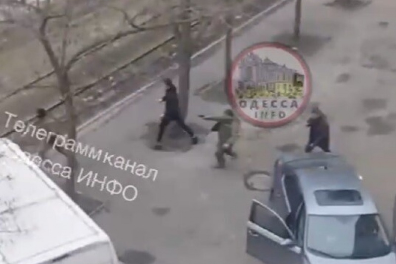 В Одессе людоловы типа стреляли друг в друга, но ТЦК врёт