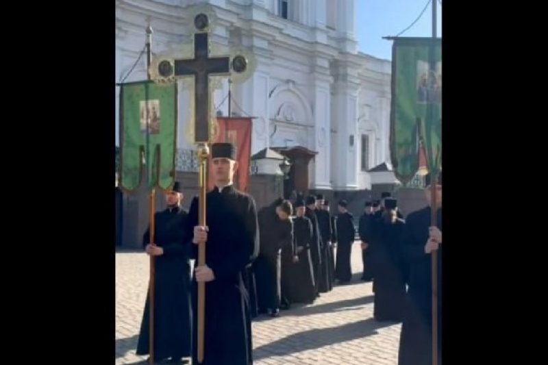 В Луцке фальшивая церковь ПЦУ провела крестный ход в честь Т.Г. Шевченко