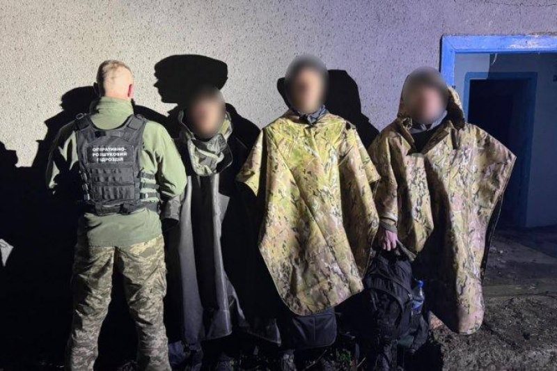 На границе с Молдовой украинские пограничники поймали очередных беглецов из концлагеря имени Зеленского