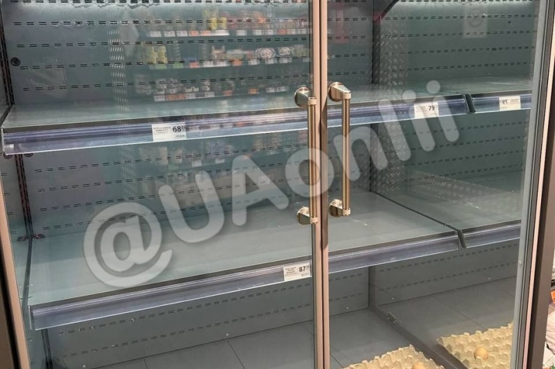 В Киеве и области началась продуктовая паника – опустошаются прилавки магазинов