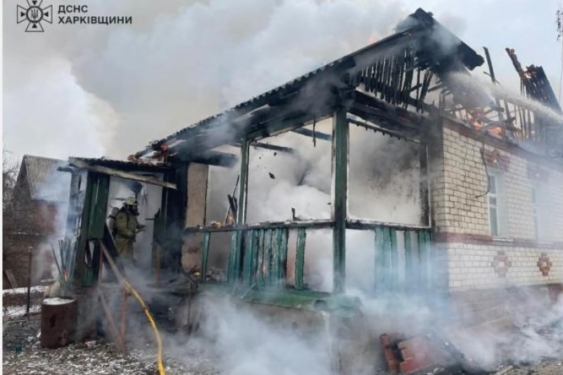 В Мерефе пьяные ВСУшники убили местную жительницу и сожгли два дома, чтобы скрыть своё преступление