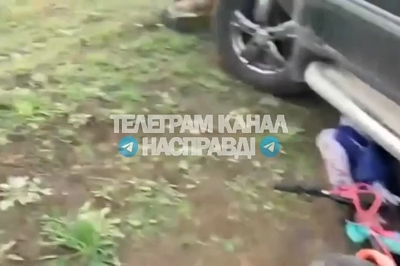 На Херсонщине нелюди из ТЦК переехали велосипедиста с ребёнком